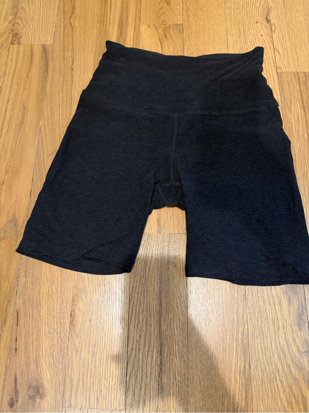 Beyond Yoga High-Waist Black Bike Shorts